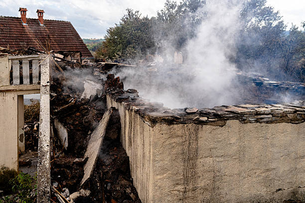 Professional Emergency Fire Cleanup technician working in Wickliffe, OH